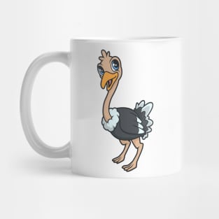 Kawaii ostrich Mug